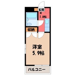 メゾン兵庫塚の物件間取画像